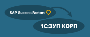 Переход с SuccessFactors на 1С:ЗУП КОРП